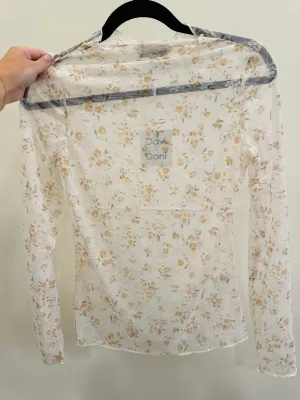 JOYCE LACE LONG SLEEVE TOP 3 COLOR OPTIONS