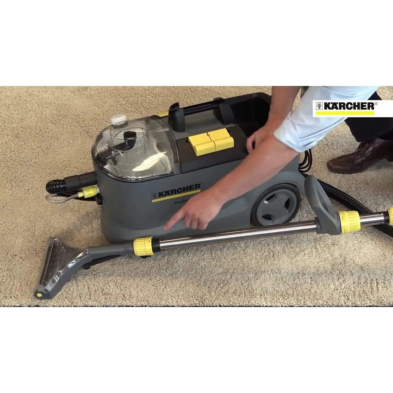 Karcher Spray-extraction Carpet Cleaner - Puzzi 10/1