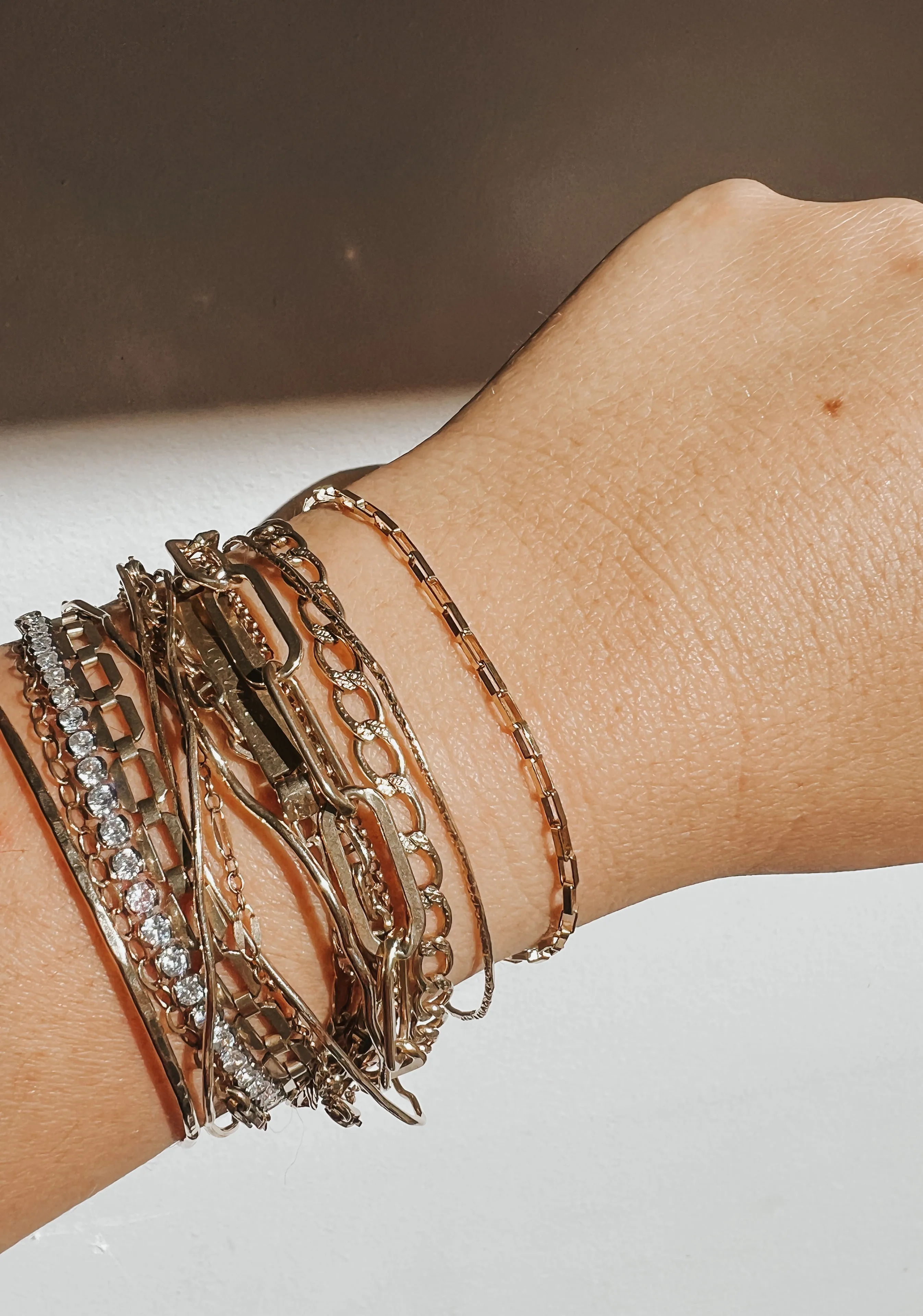 KERA PAPERCLIP BRACELET
