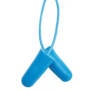 Kimberly-Clark Professional H10 Metal Detectable Disposable Earplugs - Corded, Foam, Blue, Corded, 13821
