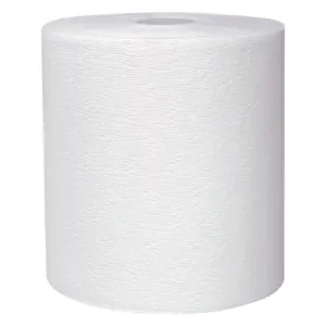 Kimberly-Clark Professional Kleenex Towels, Hard Roll, 1.75" Core, 600 ft., White, 50606