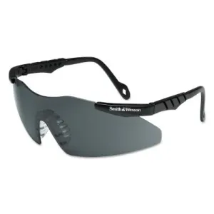 Kimberly-Clark Professional Magnum® Mini Safety Eyewear, Smoke Polycarbonate Anti-Scratch Lenses, Black Frame, 19824