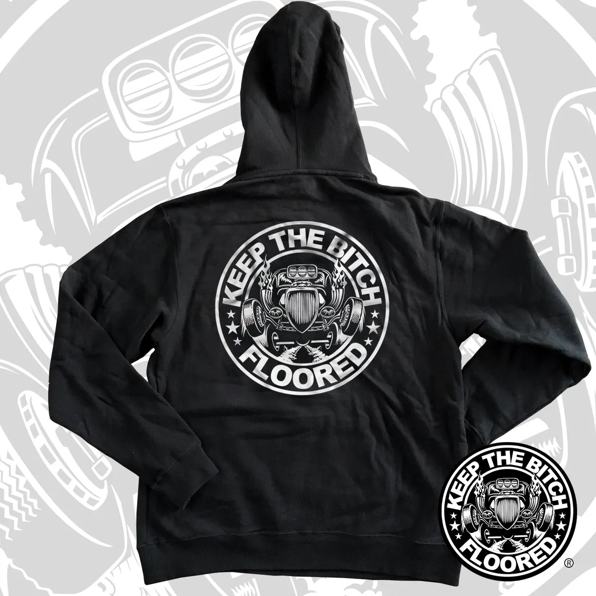 KTBF "CORPORATE" Pullover Hooded Sweatshirt