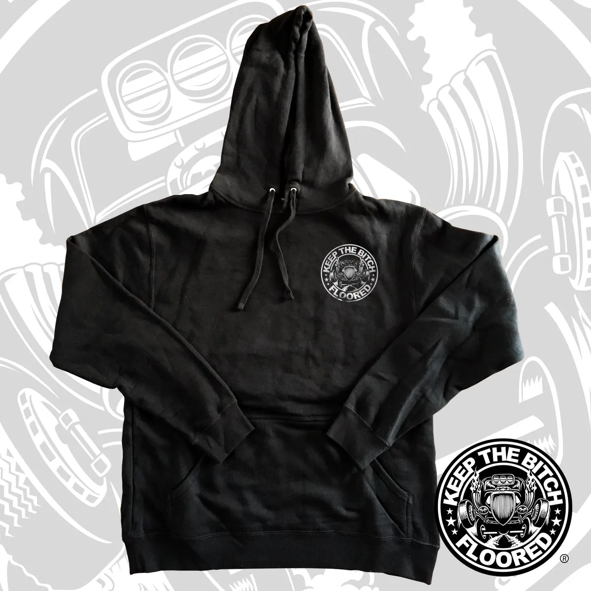 KTBF "CORPORATE" Pullover Hooded Sweatshirt