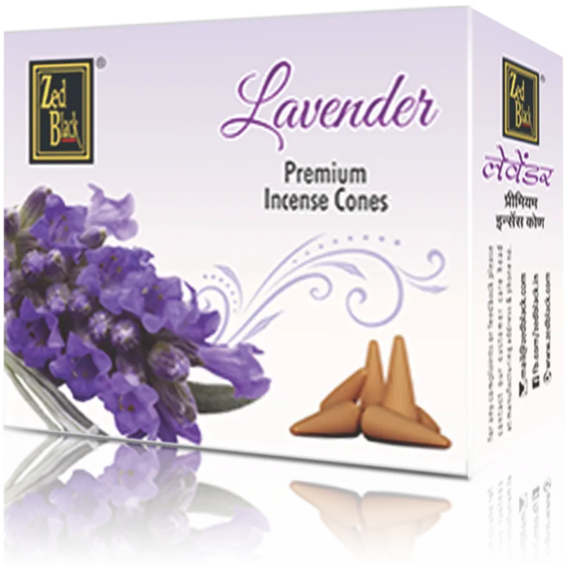 Lavender Dhoop Cone