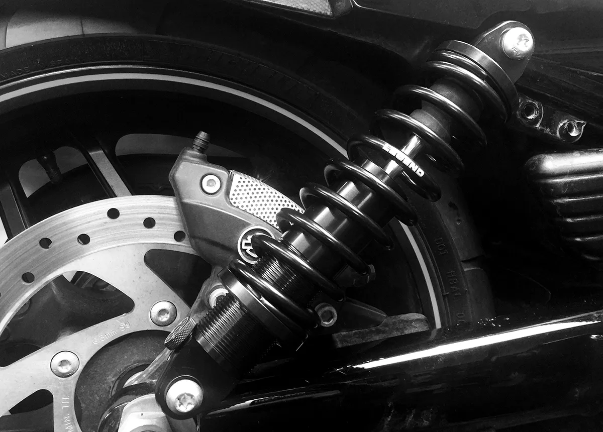 Legends 1310-0957 REVO-A Adjustable Coil Suspension - 13in. - Heavy-Duty - Black