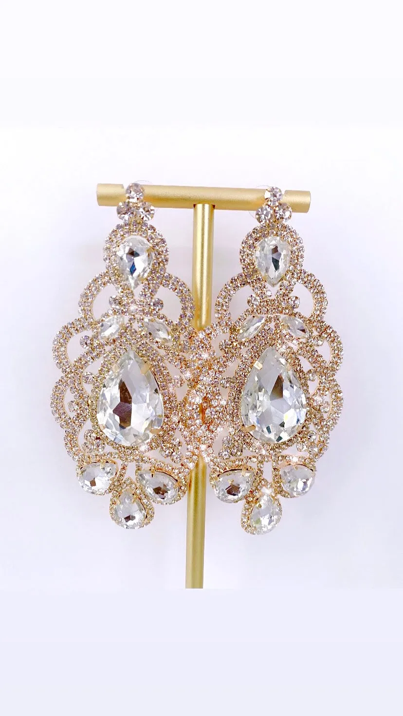 LENA STATEMENT EARRINGS