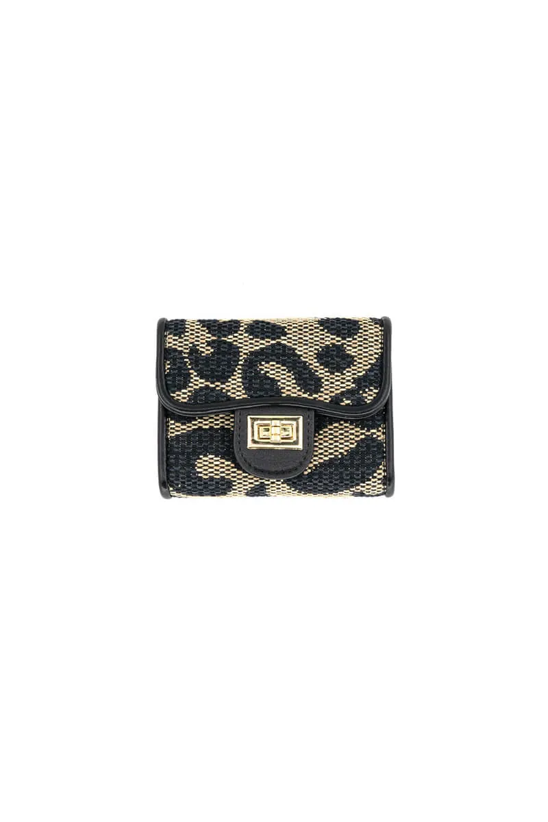Leopard Print Wallet