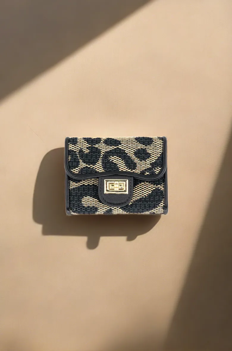 Leopard Print Wallet