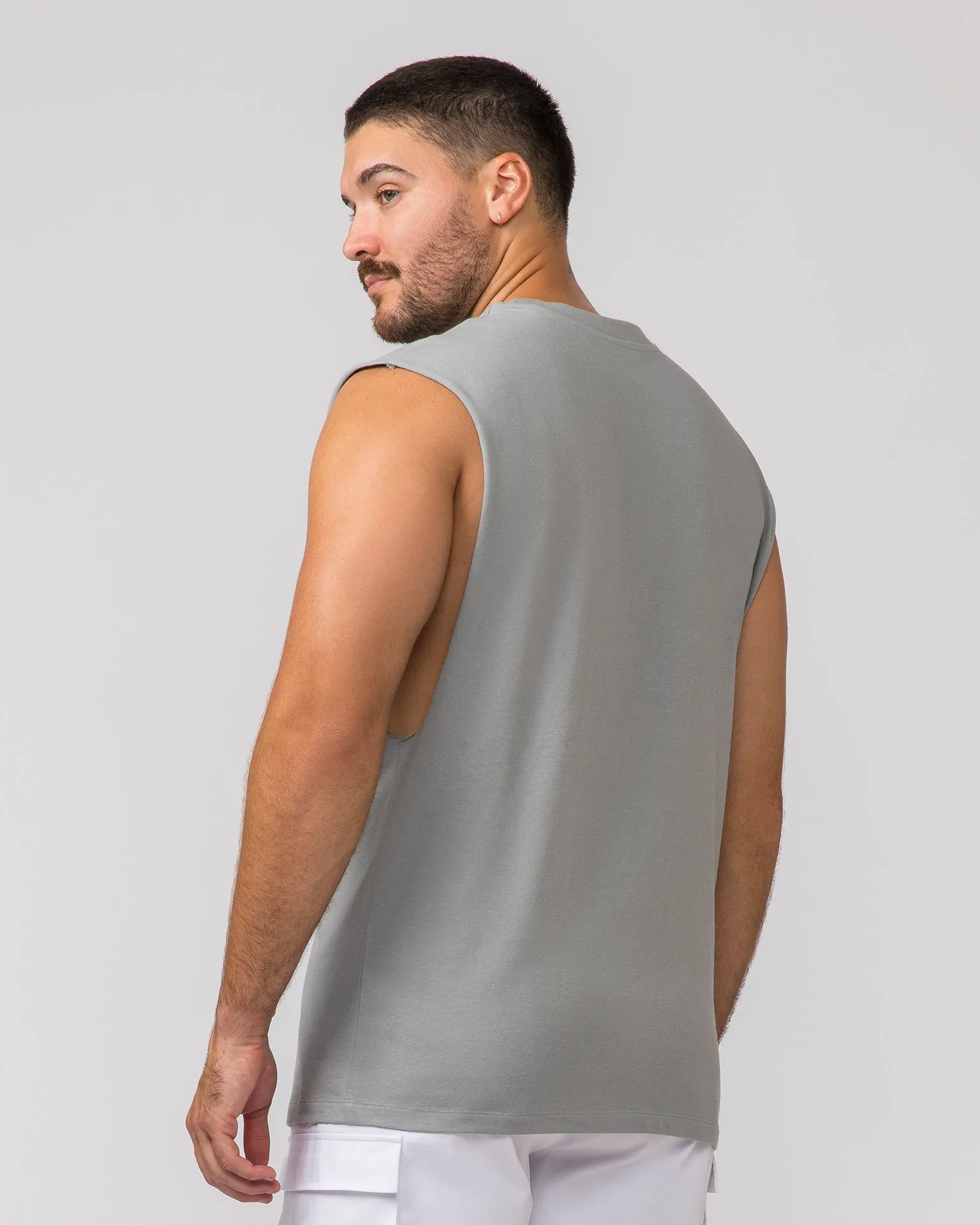 Lifting Muscle Tank - Jet Grey