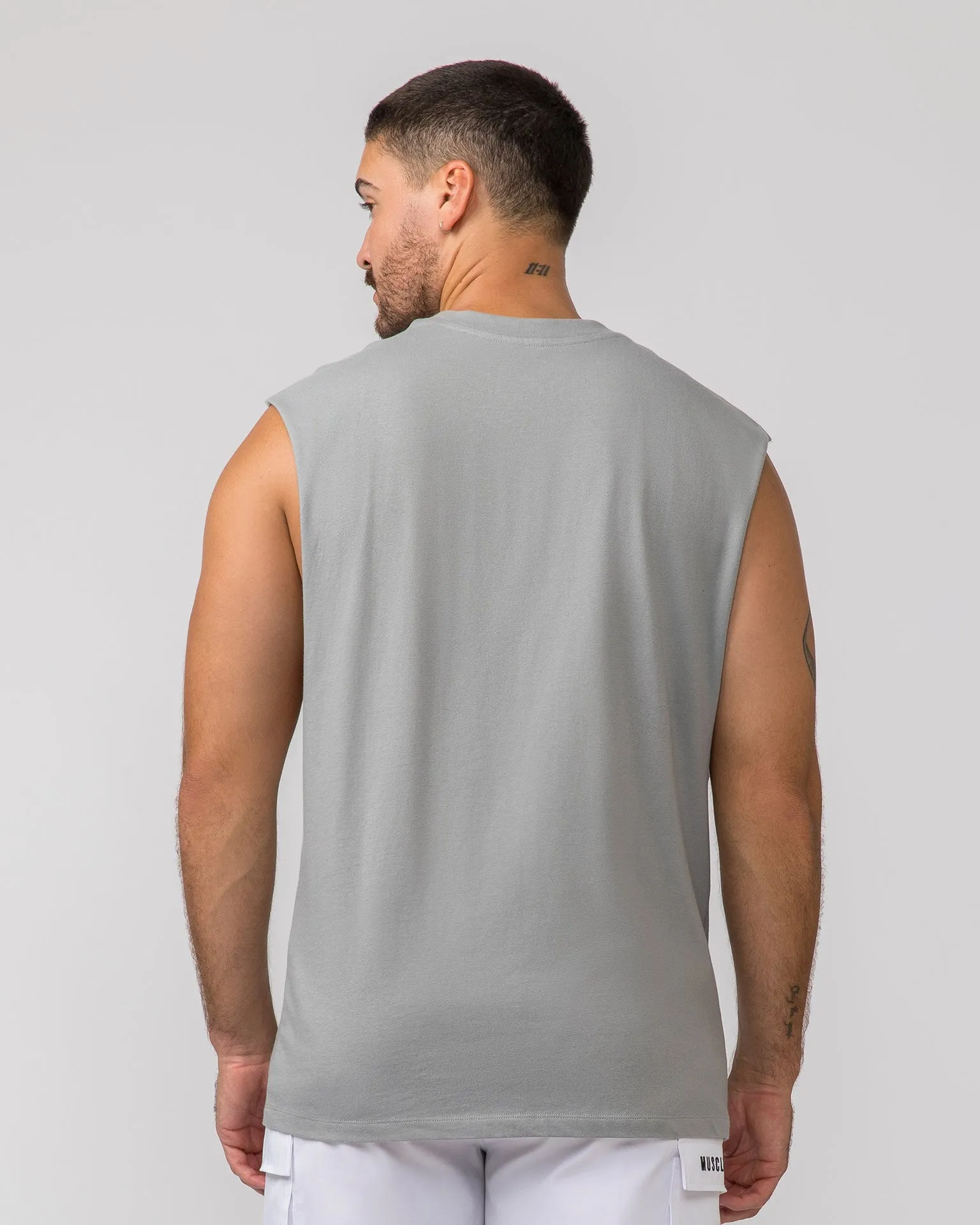 Lifting Muscle Tank - Jet Grey