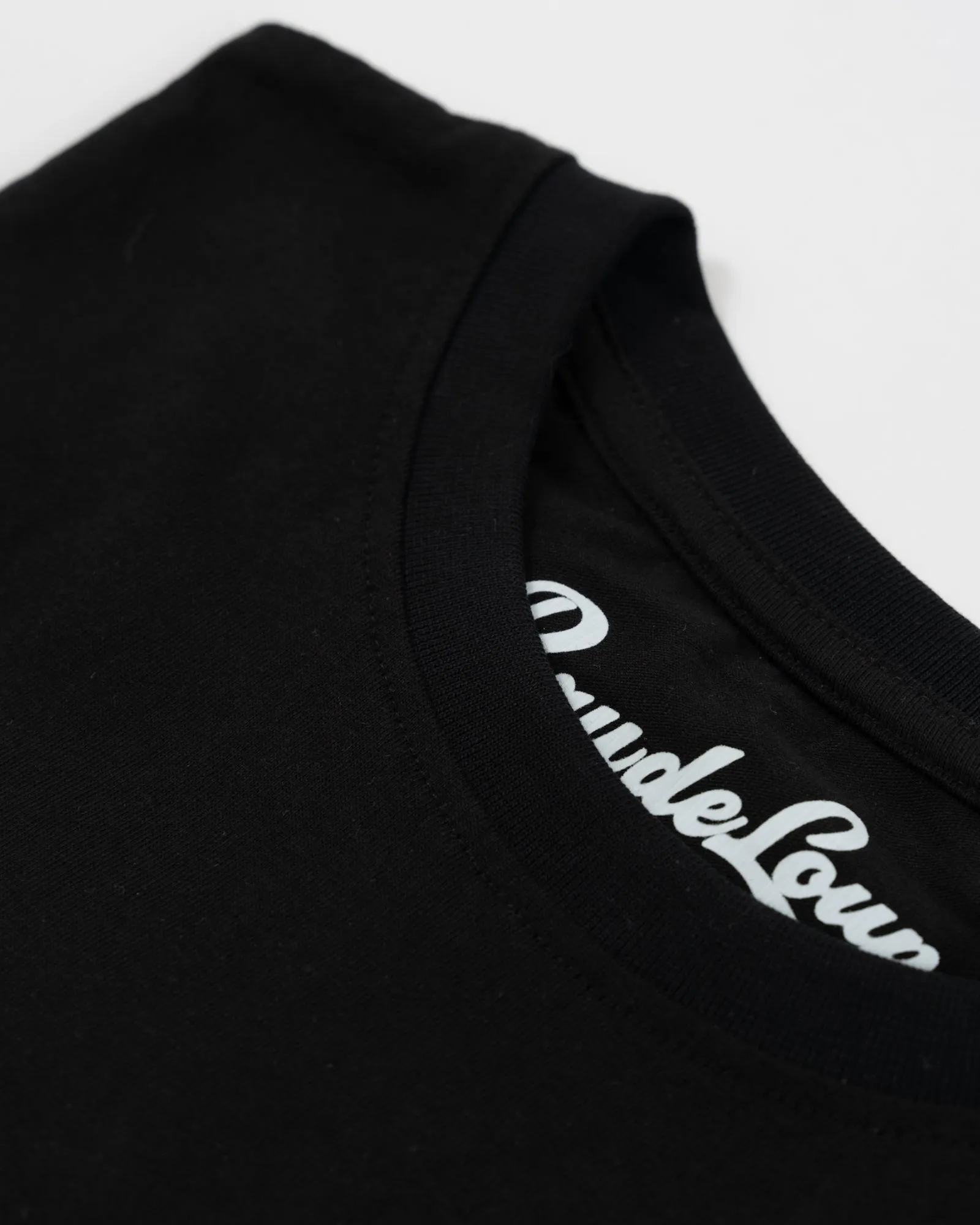 Light Black Boxy Tee