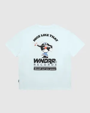 LIKE THAT BOX FIT TEE - BABY BLUE
