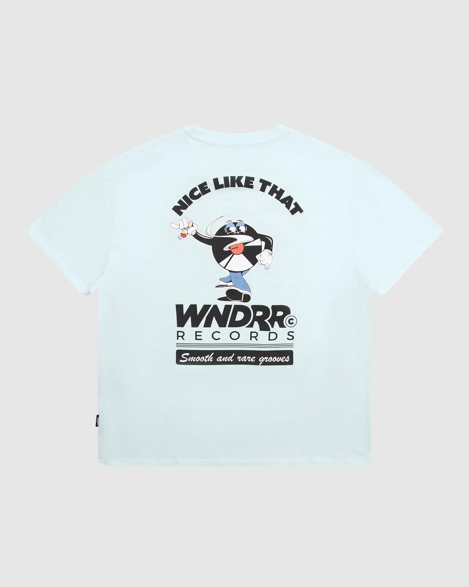 LIKE THAT BOX FIT TEE - BABY BLUE