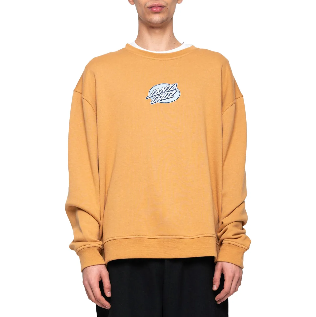 Lined Oval Dot Crew