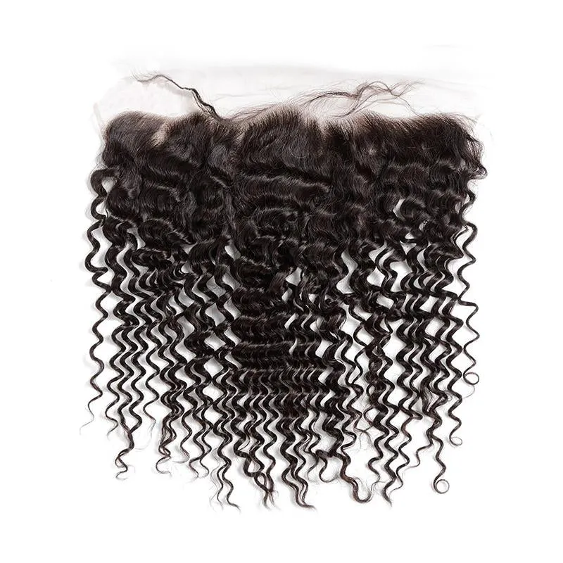 LONDON VIRGIN HAIR Luxury Transparent Lace Free Part Frontal 13X4