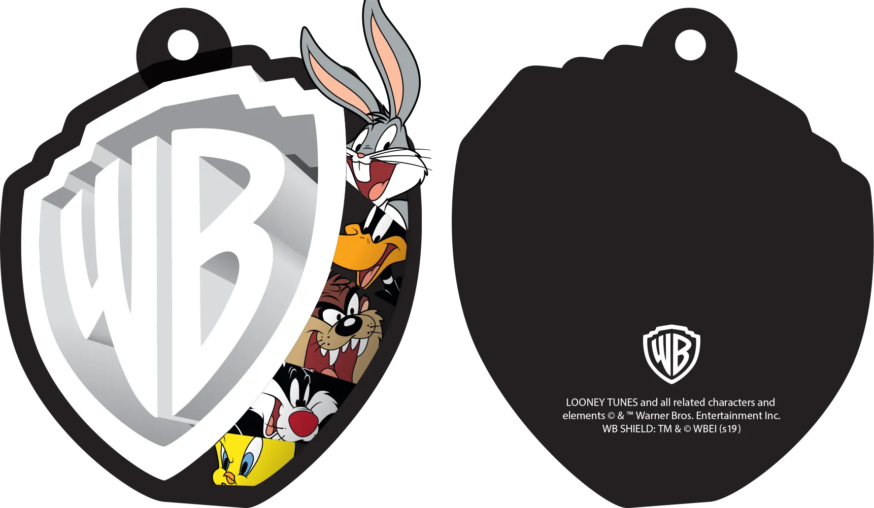 Looney Tunes Bugs Bunny Logo Carrot Smile Women's T-shirt