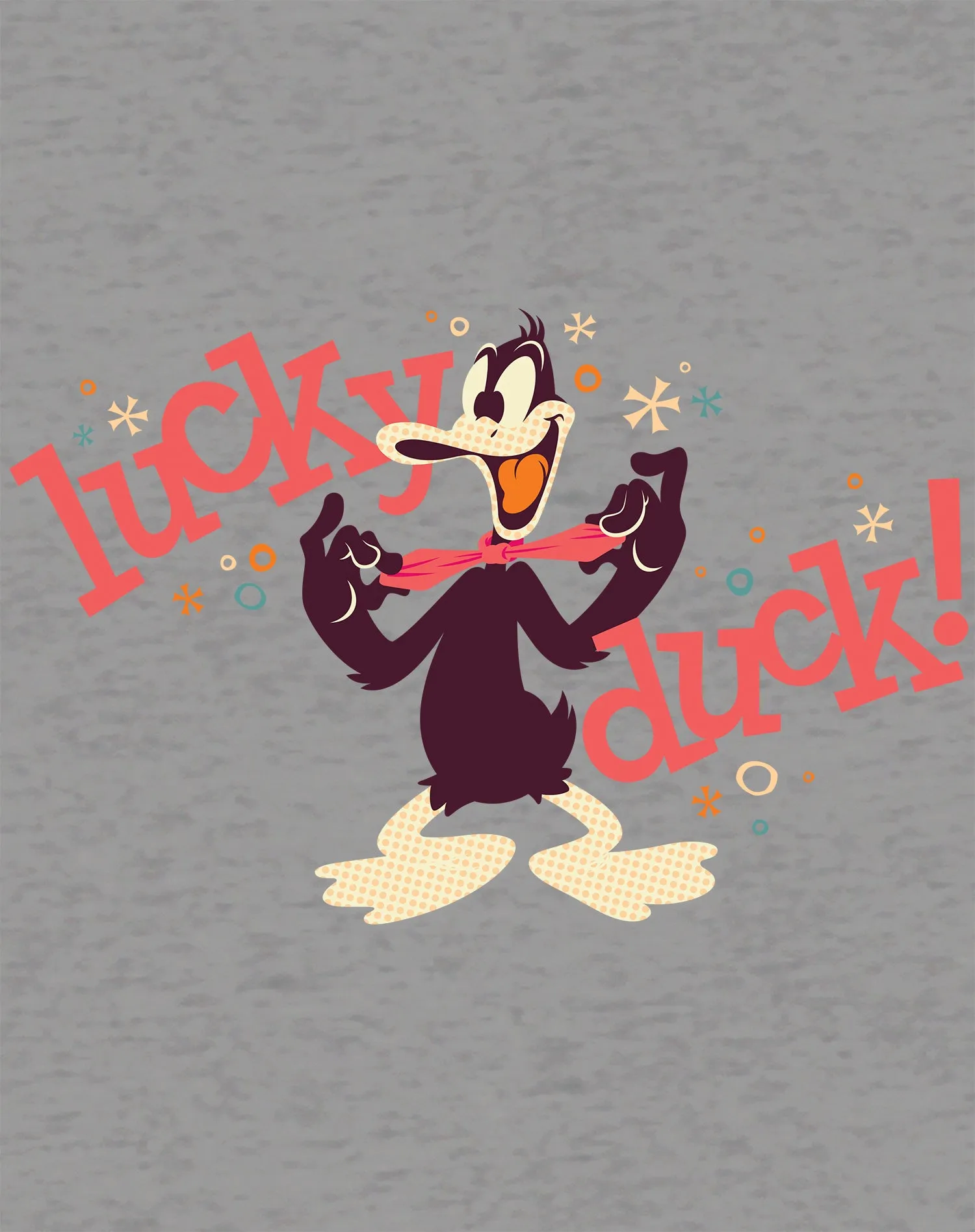 Looney Tunes Daffy Duck Retro Lucky Women's T-shirt