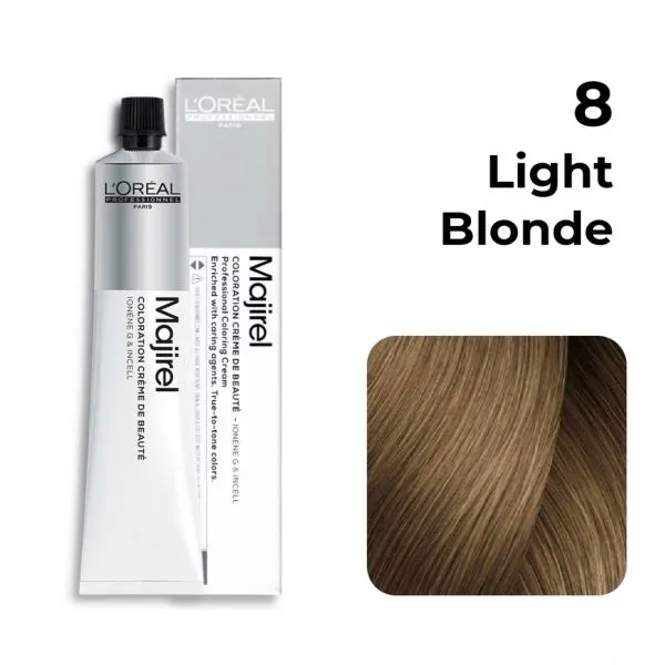 L'oreal Professionnel Paris Majirel - 8 (Light Blonde)