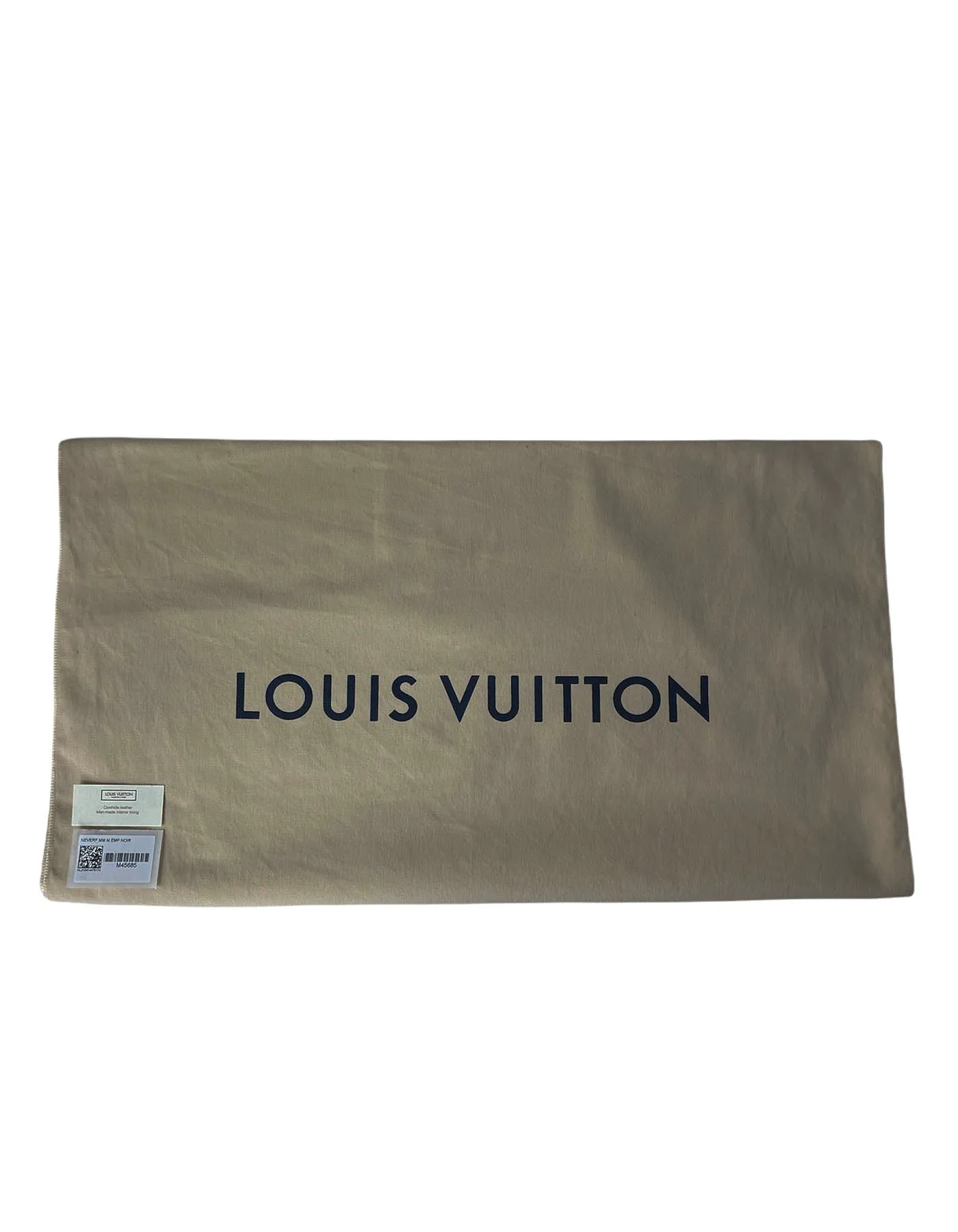 Louis Vuitton '21 Black Monogram Empreinte Leather Neverfull MM Tote Bag