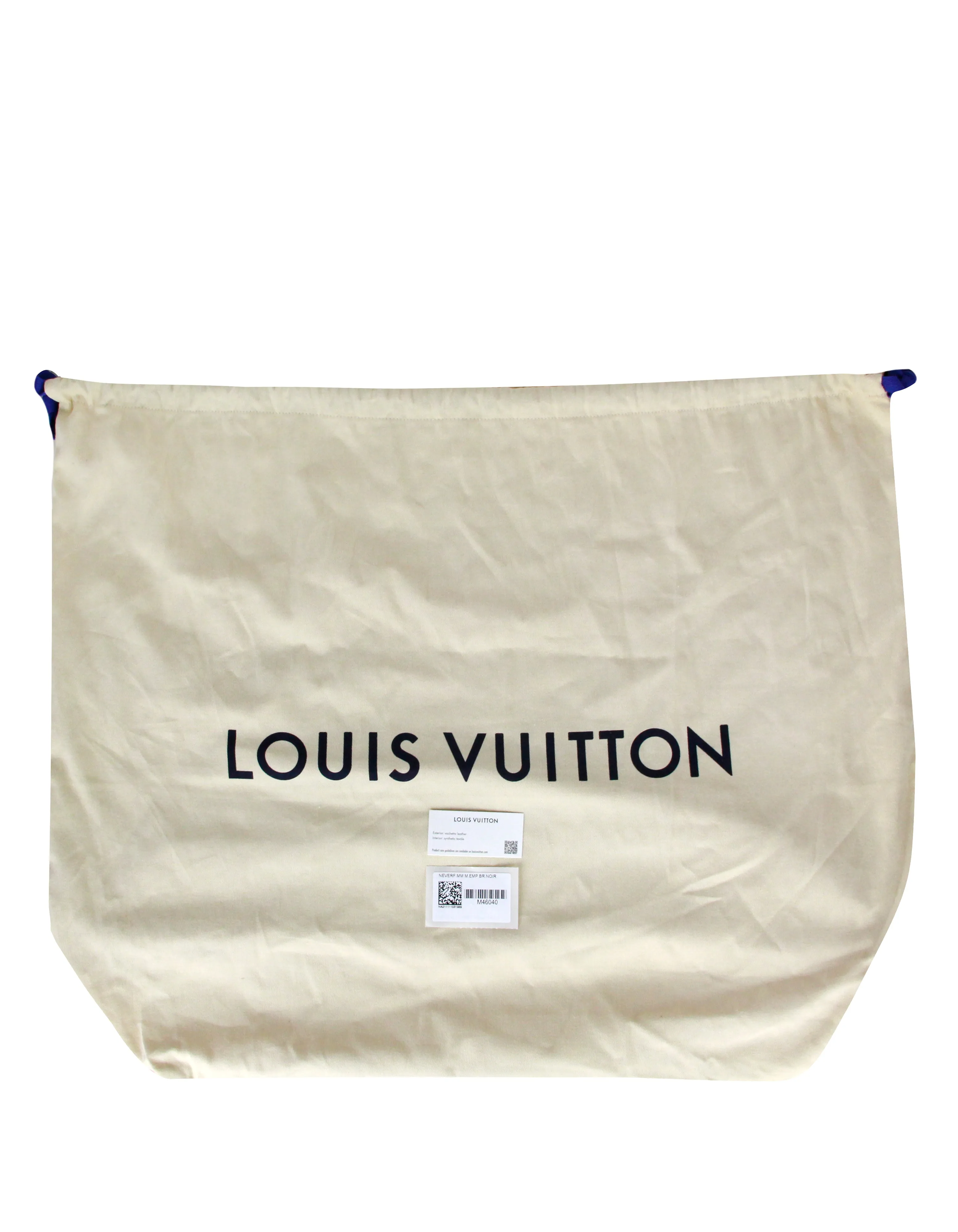 Louis Vuitton '22 Black Empreinte Monogram Giant Broderies Neverfull MM Bag