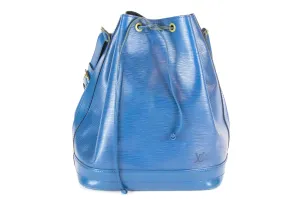 LOUIS VUITTON  Epi Noe Bag (Blue)