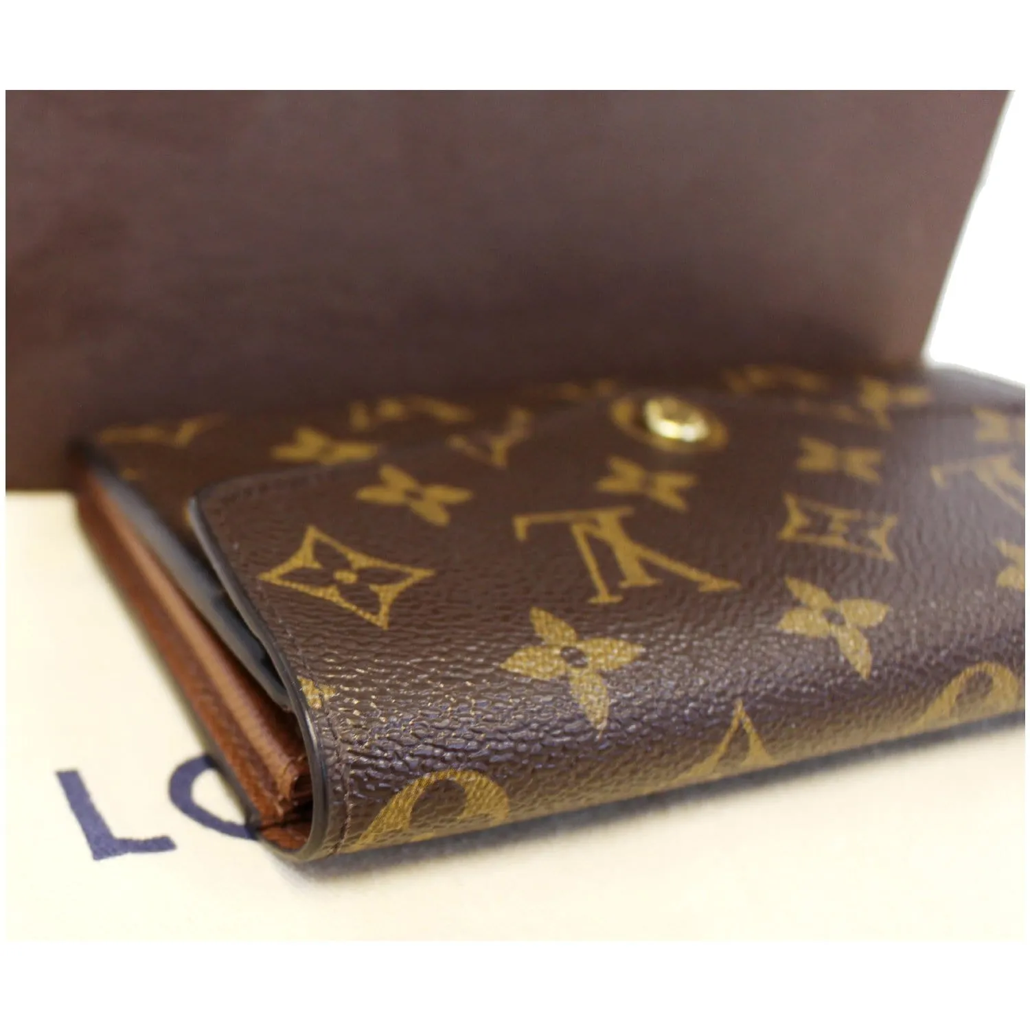 LOUIS VUITTON Sarah NM Monogram Canvas Wallet