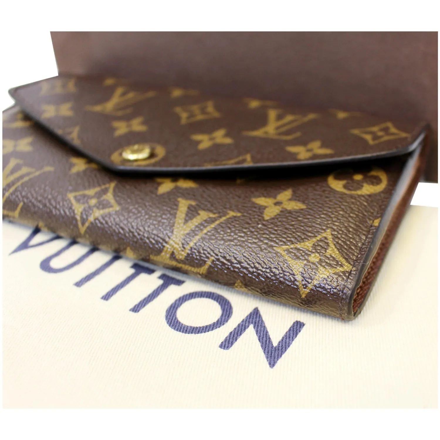 LOUIS VUITTON Sarah NM Monogram Canvas Wallet