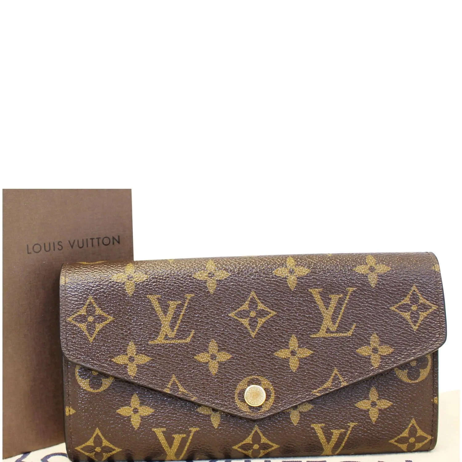 LOUIS VUITTON Sarah NM Monogram Canvas Wallet