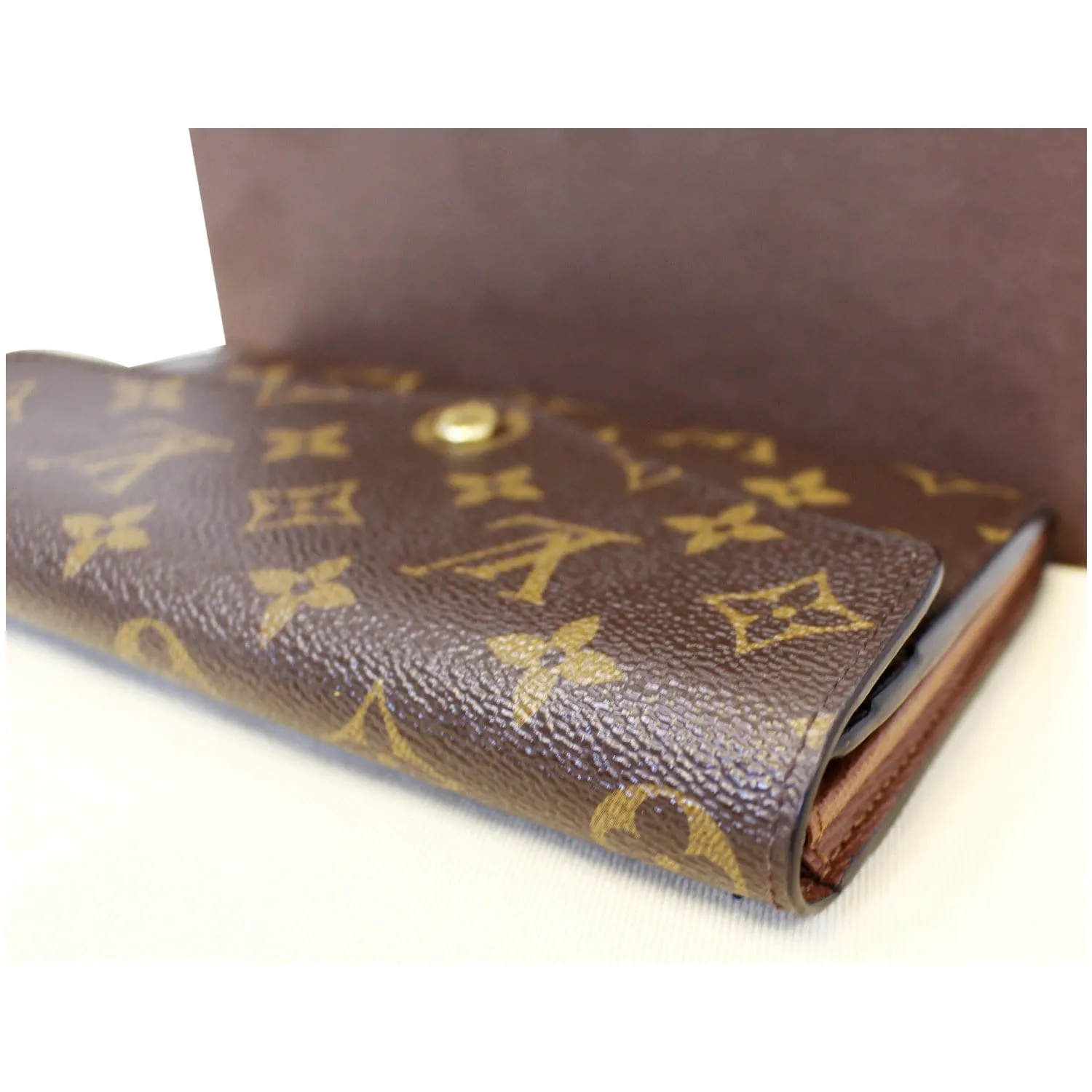 LOUIS VUITTON Sarah NM Monogram Canvas Wallet
