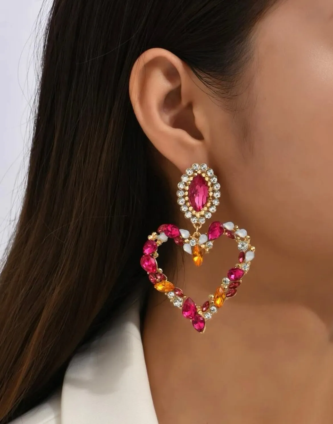 LOVENA STATEMENT EARRINGS