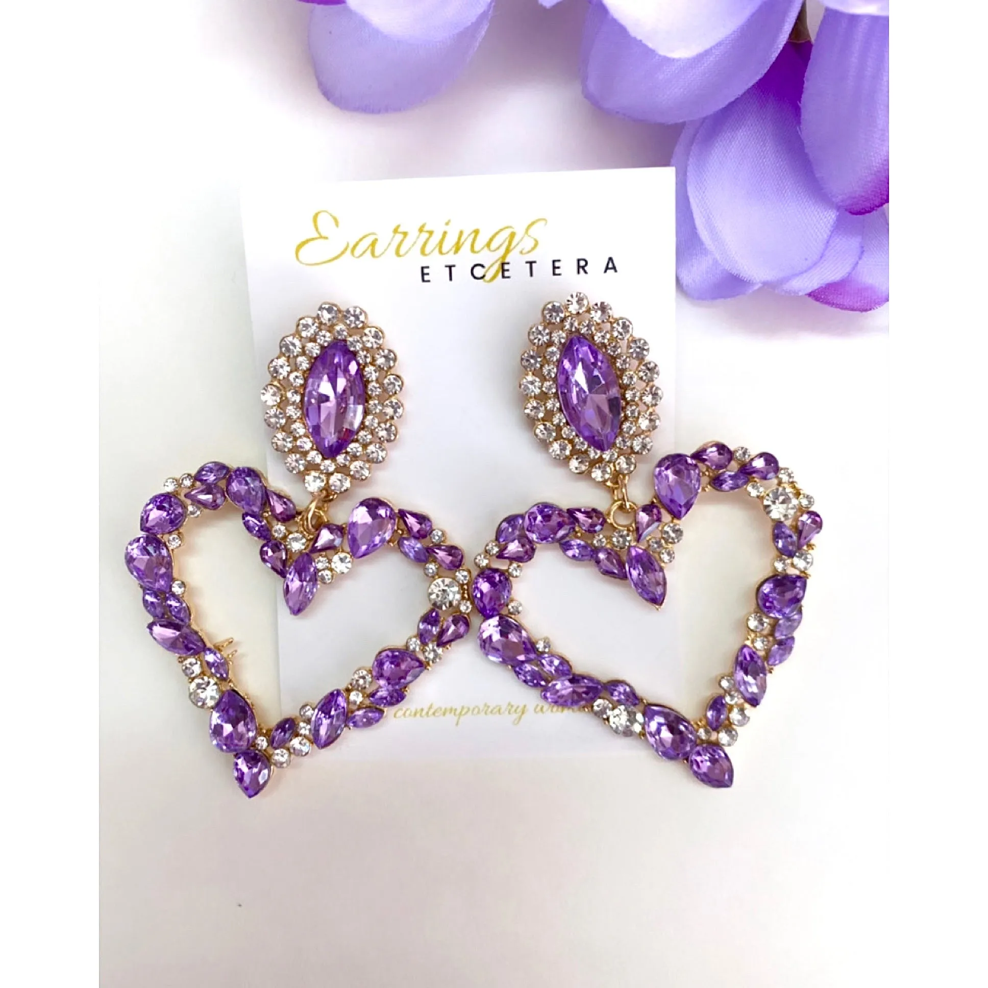 LOVENA STATEMENT EARRINGS