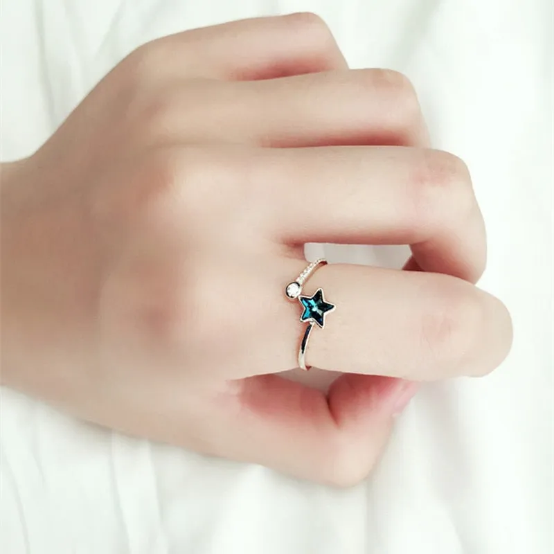 Luxury Statement Star Ring