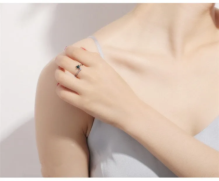Luxury Statement Star Ring