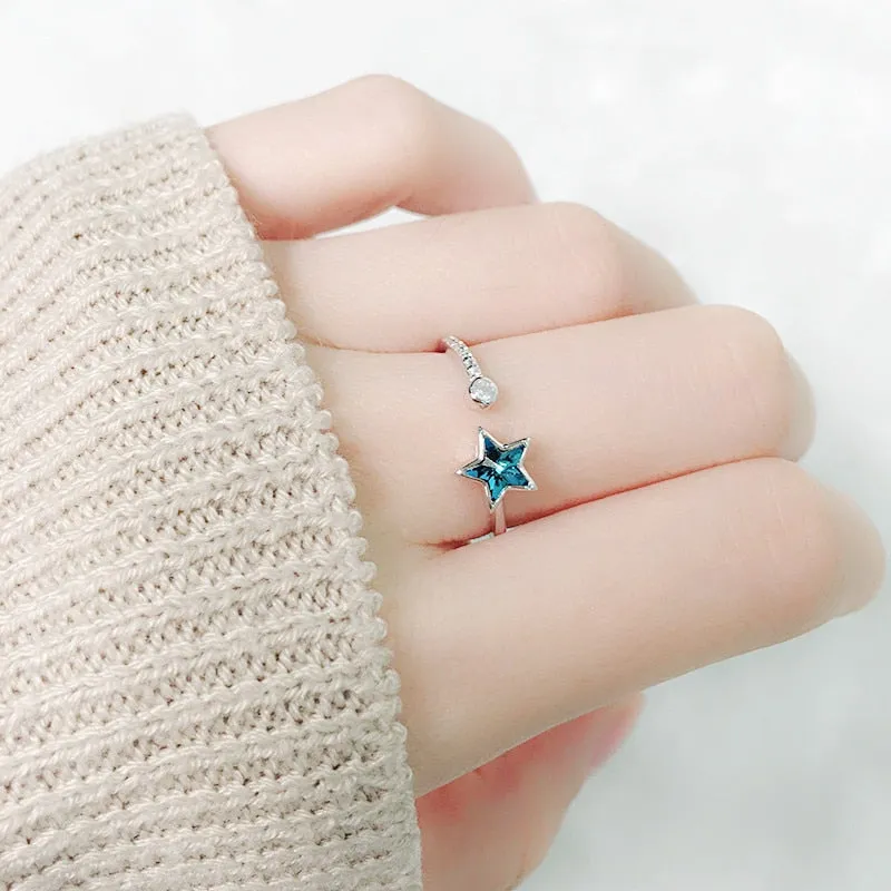Luxury Statement Star Ring