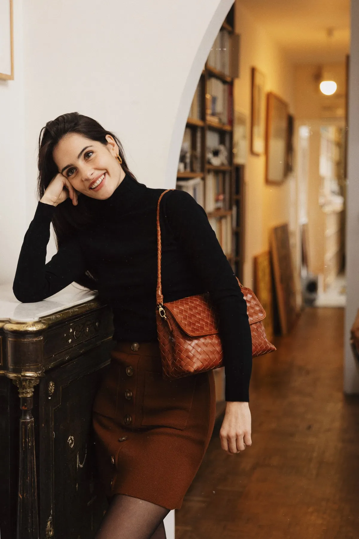 Madeleine Handbag in Sienna