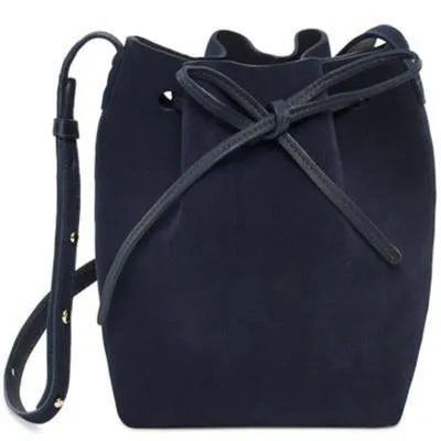 MANSURSTUDIOS suede bucket bag mansur women faux suede shoulder bag
