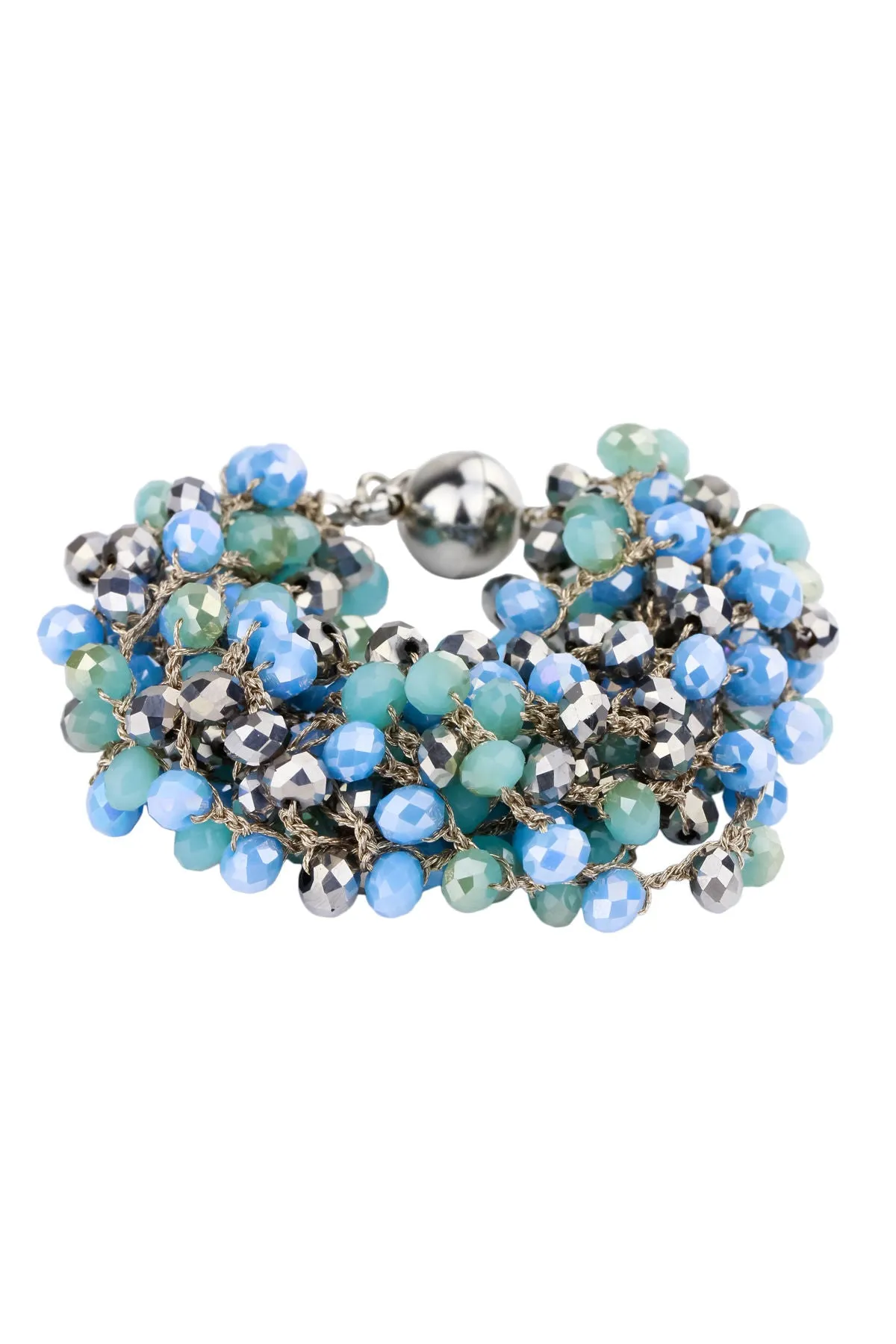 Mardi Beaded Statement Bracele