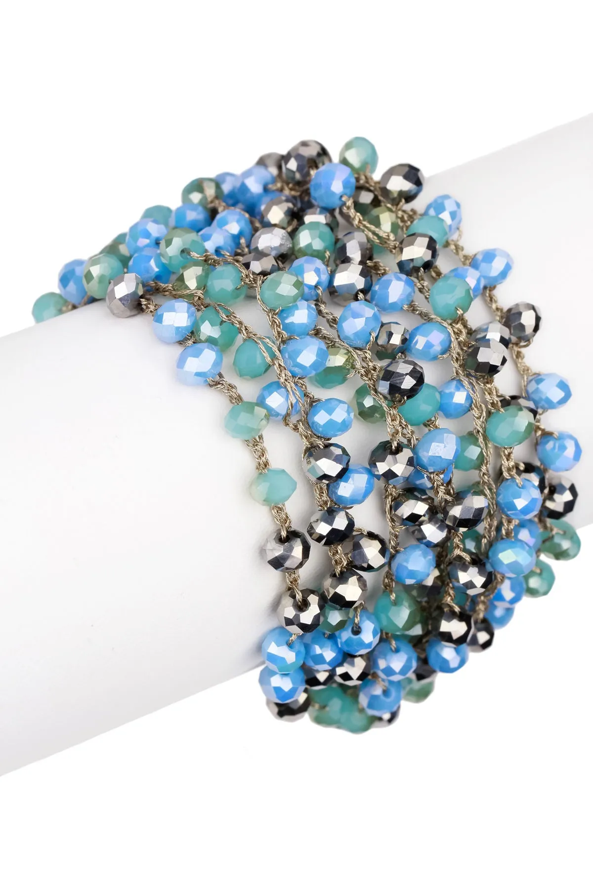 Mardi Beaded Statement Bracele