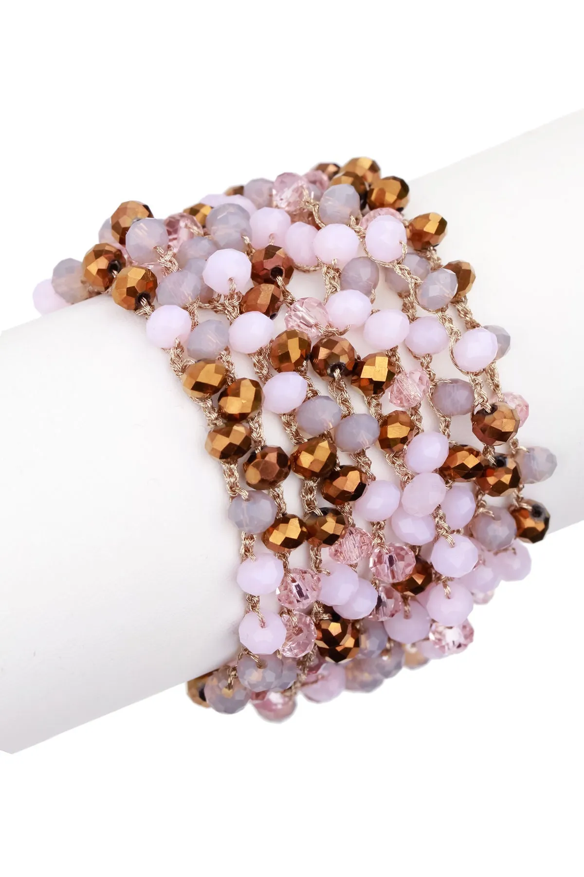 Mardi Beaded Statement Bracele