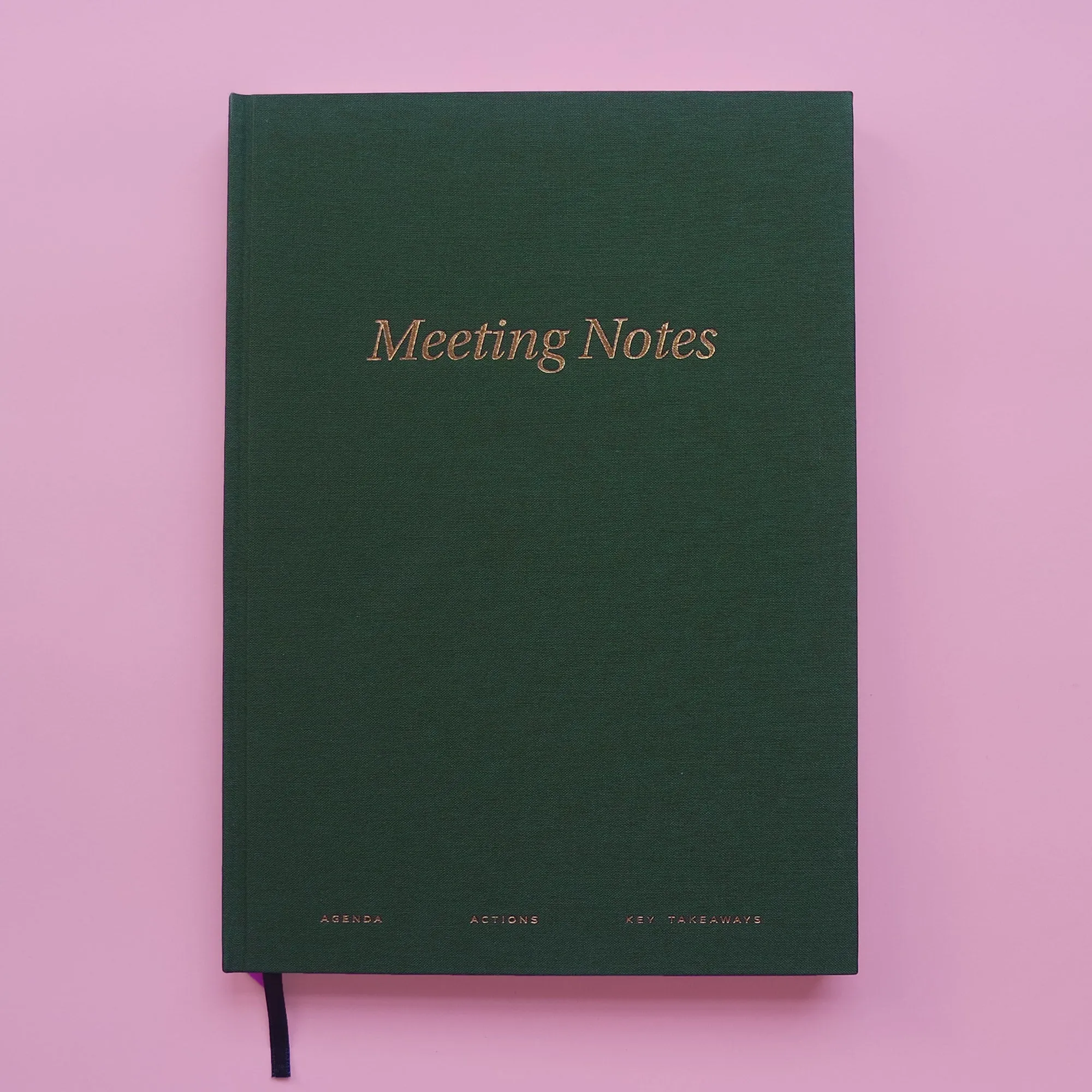 Meeting Notes A4 Notebook | Corporate Girlie Collection