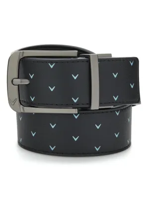 Mens Chevron Print Golf Belt