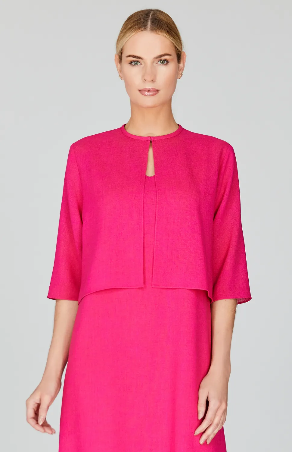 Microlinen Short Jacket