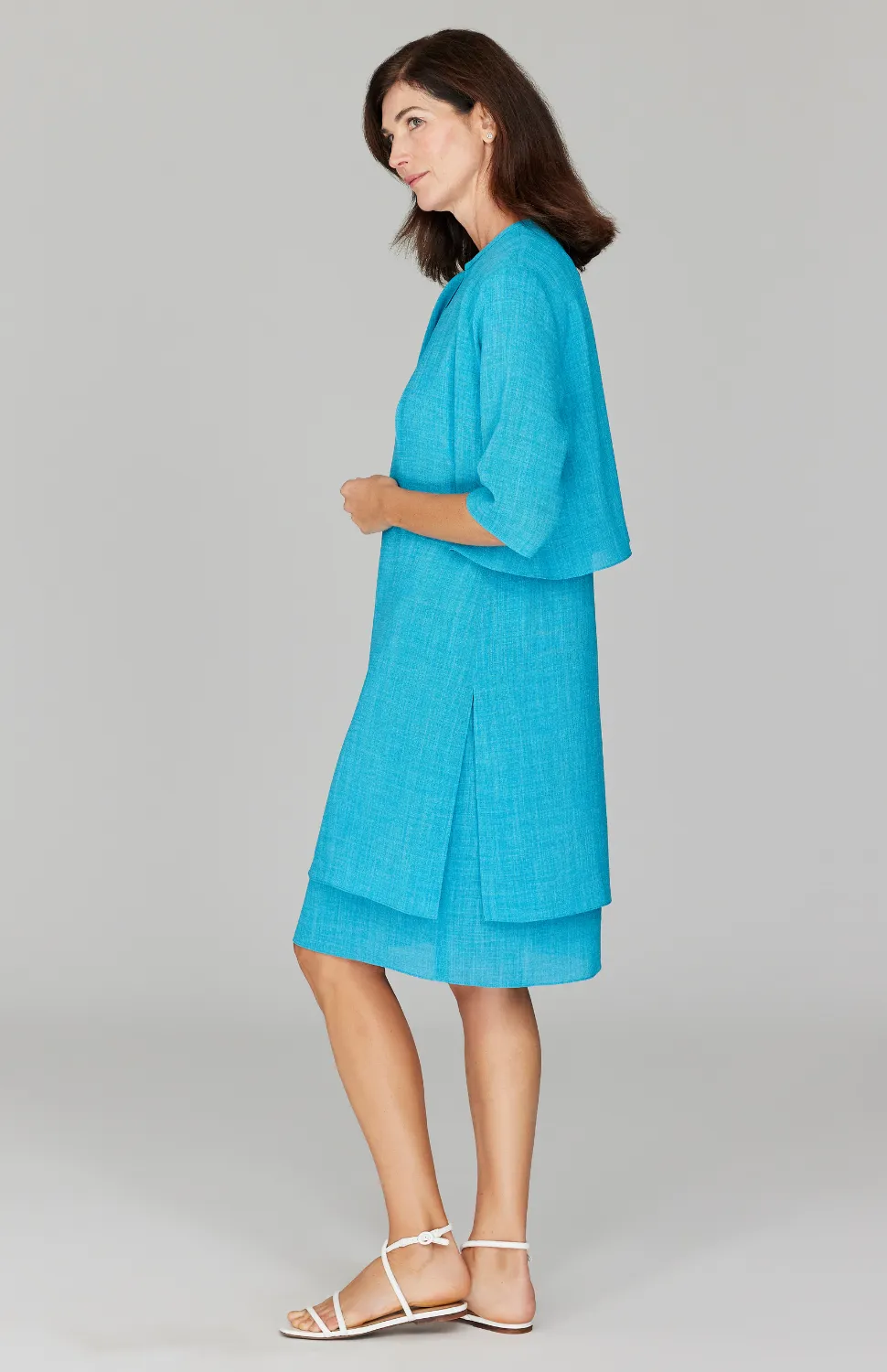 Microlinen Short Jacket