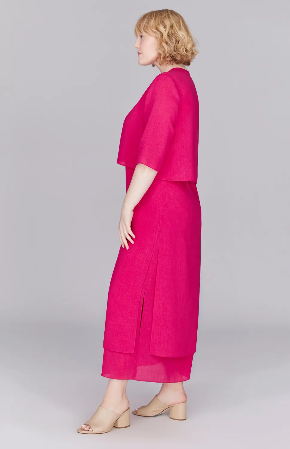 Microlinen Short Jacket