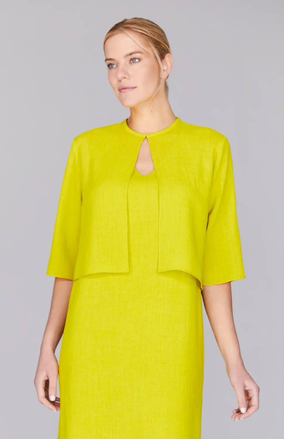 Microlinen Short Jacket