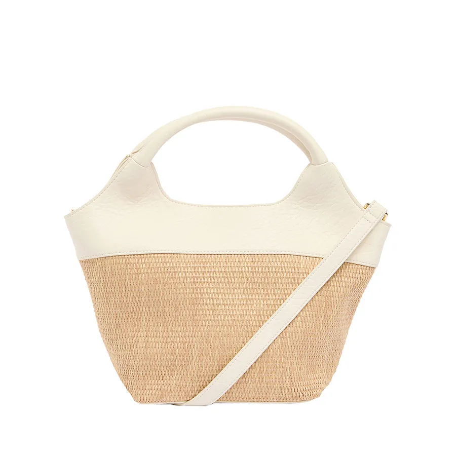MILLER TOTE - CHALK WEAVE