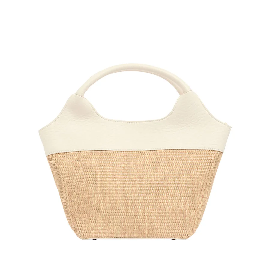 MILLER TOTE - CHALK WEAVE