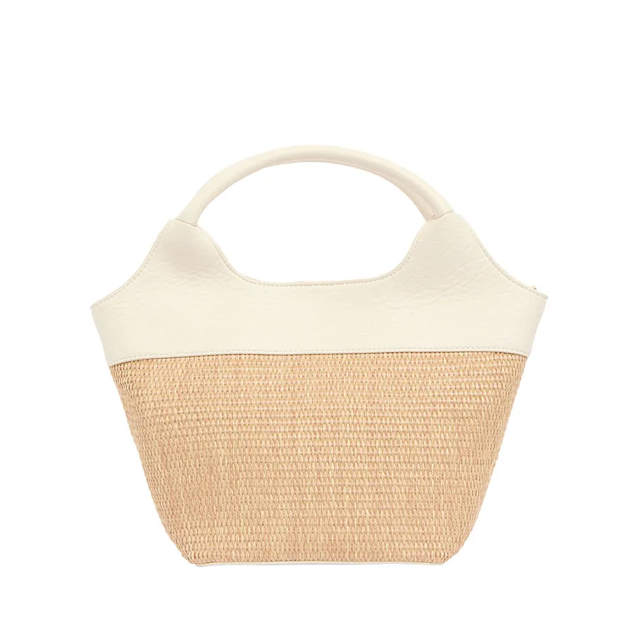 MILLER TOTE - CHALK WEAVE
