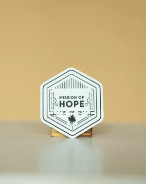 MISSION OF HOPE BADGE MAGNET